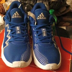 Adidas Men's Blue Athletic Shoes